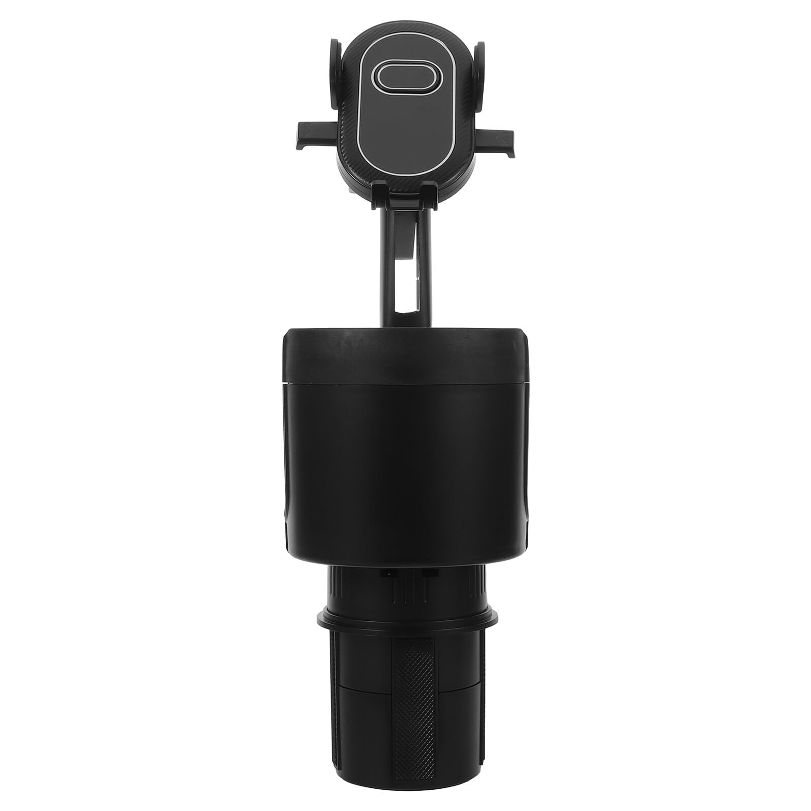 Garneck Supporto per Telefono da Auto 2 in 1 Portabicchieri Regolabile e Stabile per Cellulari Installazione senza Attrezzi Compatibile Bocchette di Aerazione Plastica Robusta per