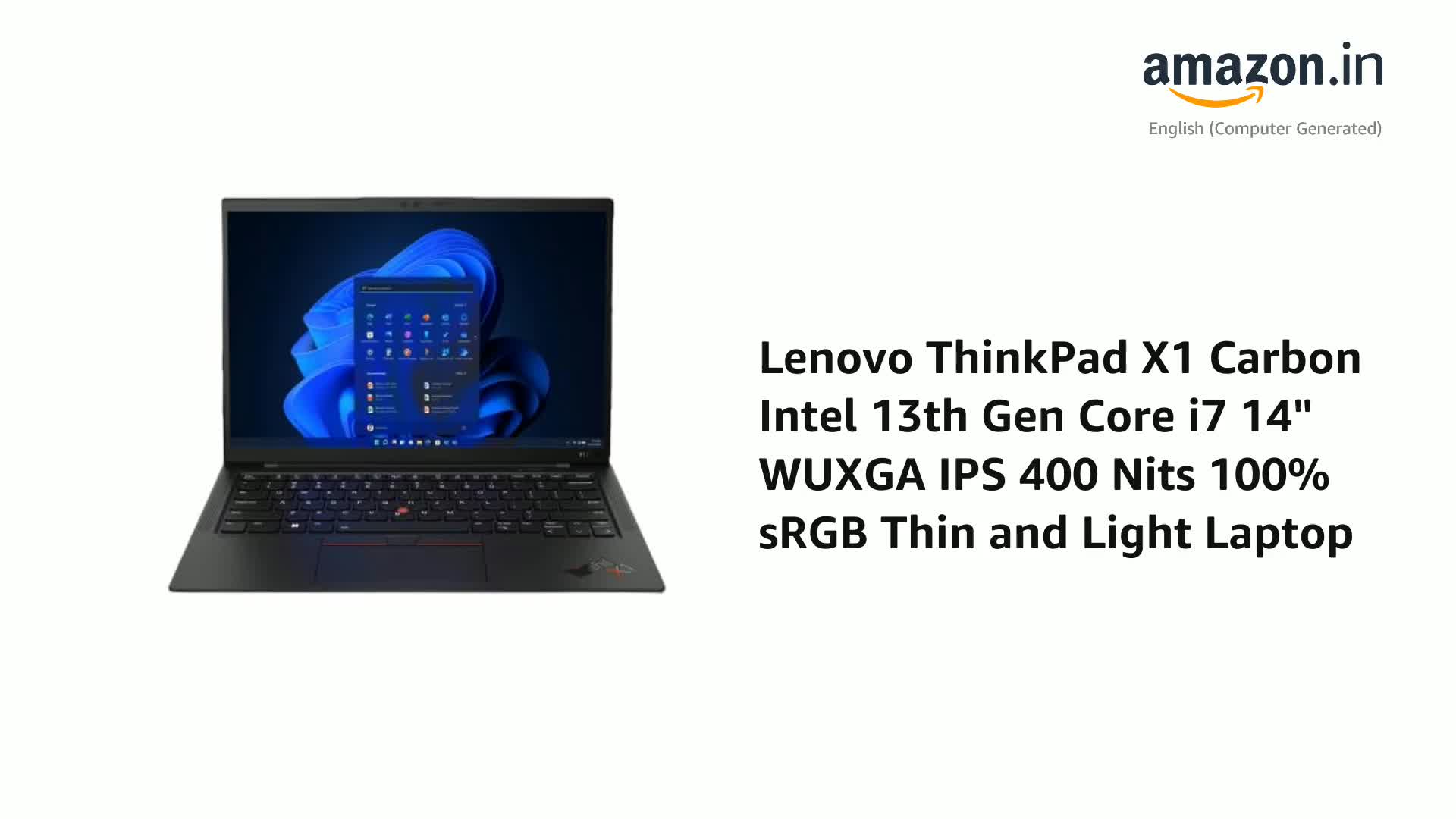 Lenovo ThinkPad X1 Carbon Intel 13th Gen Core i7 14