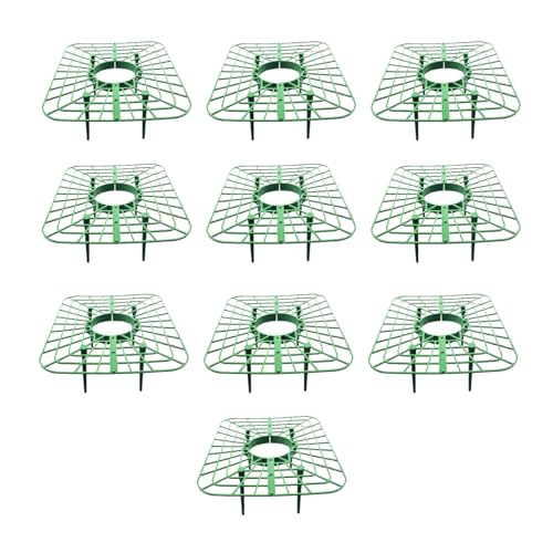 budiniao 10x Innovativer Erdbeerturmständer für einfaches Züchten und Pflegen von Erdbeerpflanzen, Stützständer