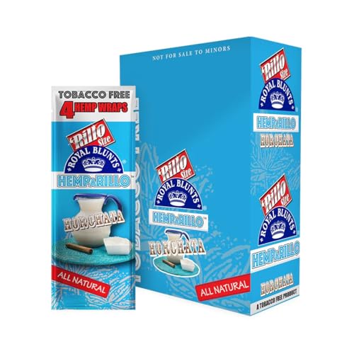 Horchata Flavored Rolling Paper Wraps - 15 Pack Box with 4 Wraps per Pack