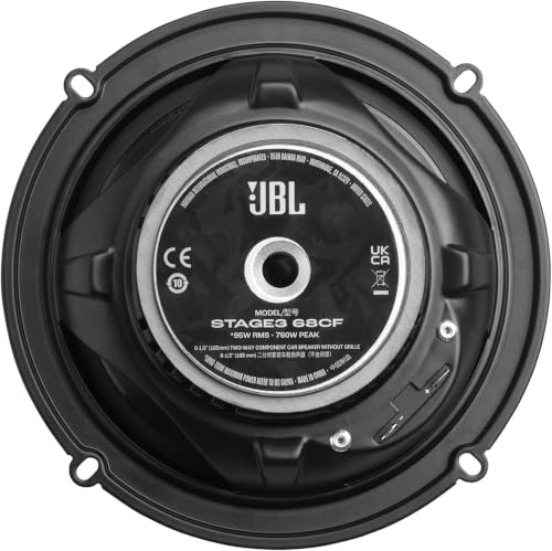 Image of JBL Stage3 Gen2 68CF 6.5 in / 16.5 cm 2-Way Component Car Speakers