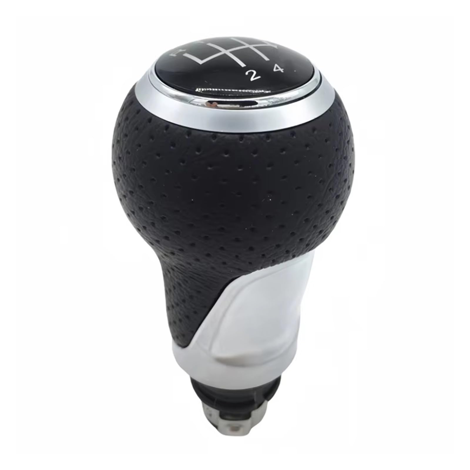 Srvsqtptvk K0078 Car Shift Knob For A6 C6 2004-2012 Shifter Lever Replacement Manual Gear Shift Knob Pu Gaiter Boot(K0078)