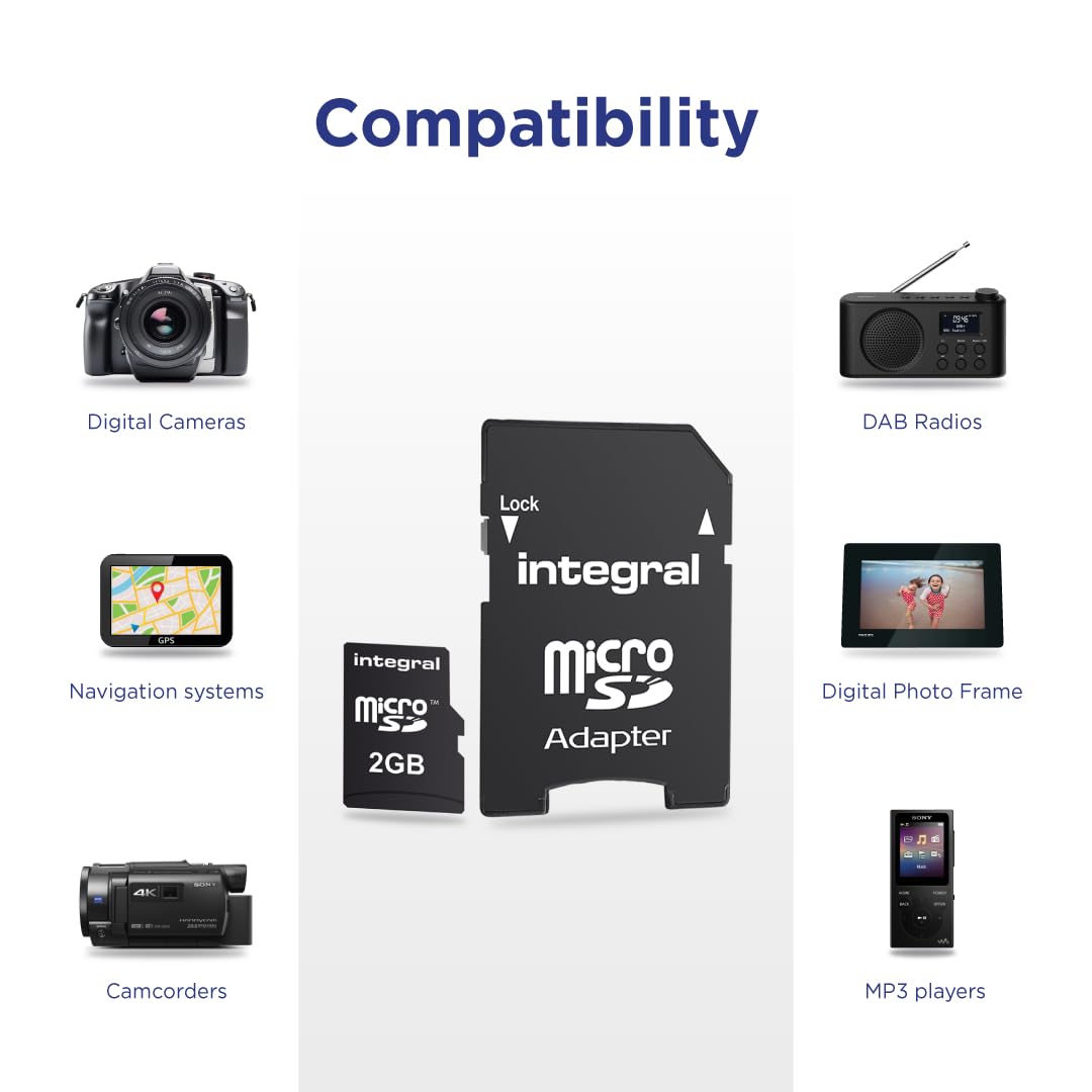 Karta pamięci Micro SD z adapterem SD 2 GB