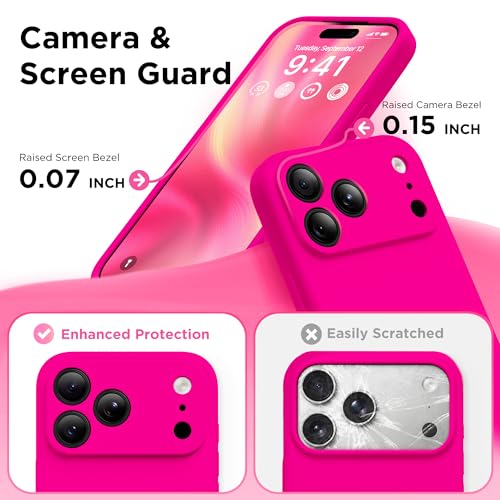 Image of GolbinBox Magnetic for iPhone 18 Pro Case /17 Pro Case, Neon Pink