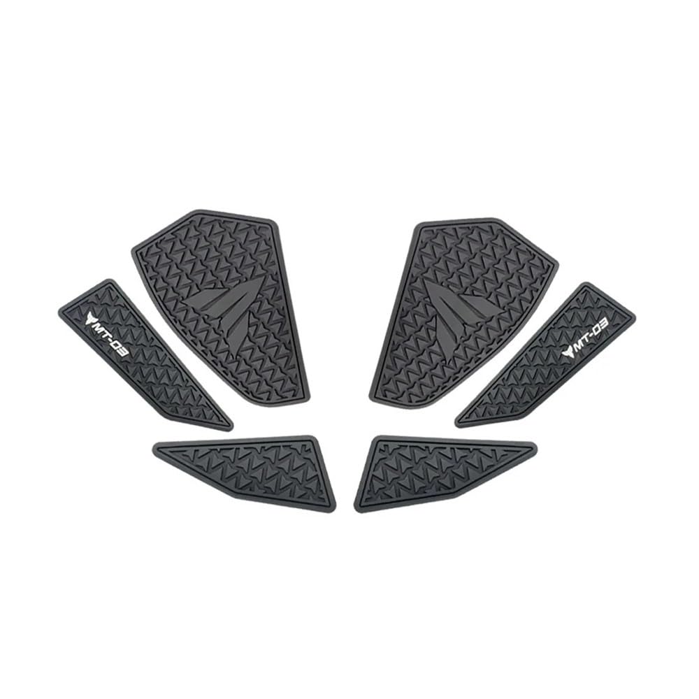 Motorcycle Fuel Tank Sticker for MT-03 MT-25 MT03 MT25 2020-2022 Motorcycle Fuel Tank Pad Tank Protection Stickers Knee Grip Traction Pads