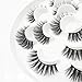 3D Wispies False Eyelashes Dramatic Lashes Bulk Extensions With Volume for Girl/Men Makeup Handmade Soft Eyelash,7PACK