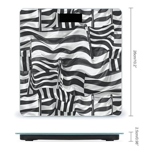 Báscula Digital de Baño con Plataforma Ancha y Diseño miniatura 2
