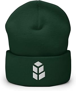 Hogue WS LLC Bancor Cryptocurrency Logo Hat (Embroidered Cuffed Beanie)