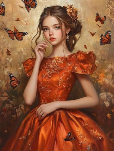 Diamond painting adulte papillon 40x50 cm kit complet de broderie diamant A-577