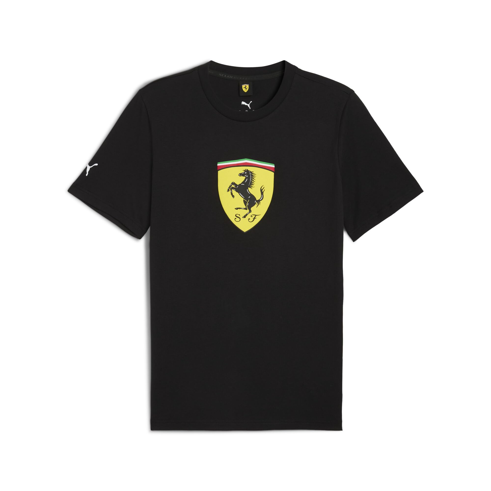 Puma Ferrari Sportswear Colored Shield Tee Puma Black