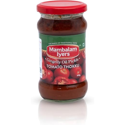 Tomato Thokku - Gingelly Oil - 300g