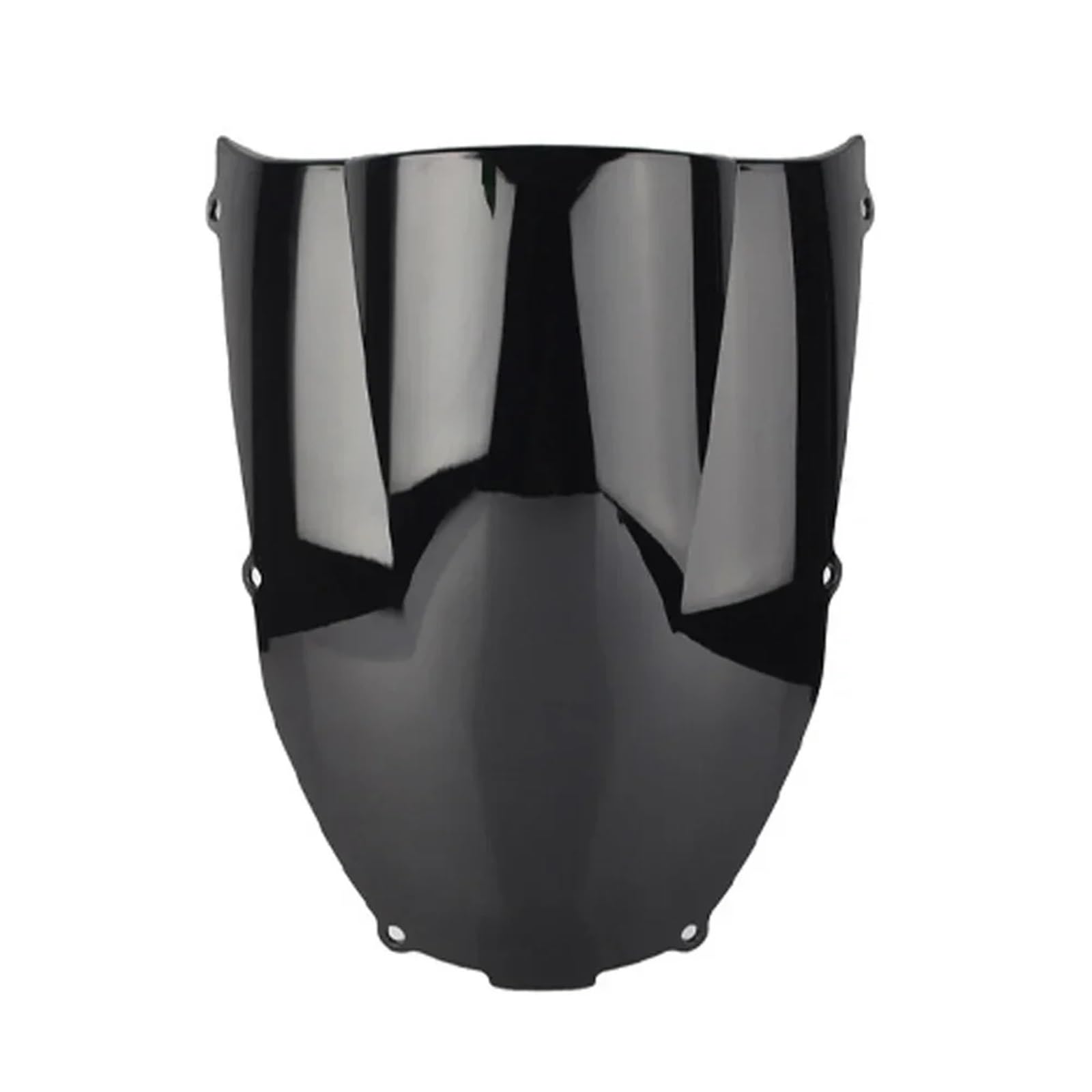 Pasuje do motocykla Kawasaki Ninja ZX6R ZX-6R 2000-2002, osłona przedniej szyby Double Bubble, osłona przedniej szyby Deflektor motocykla(Black)