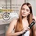 MICSTA Flat Iron Hair Straightener, 1.75 inch Straightening Irons for Thick Hair, Wide Flat Iron Curling Iron in One, Curler Straightener Iron Comb for Long Hair, 3D Floating Plate & Adjustable Temp
