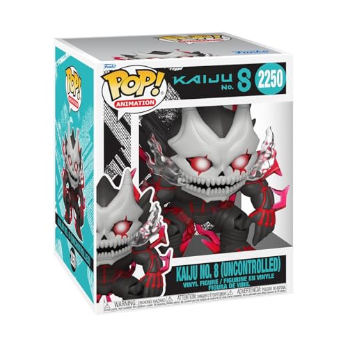 Funko Pop! Super: Kaiju No 8- Kaiju No8 - (Uncontrolled) - Figura in Vinile da Collezione - Idea Regalo - Merchandising Ufficiale - Giocattoli per Bambini e Adulti - Anime Fans