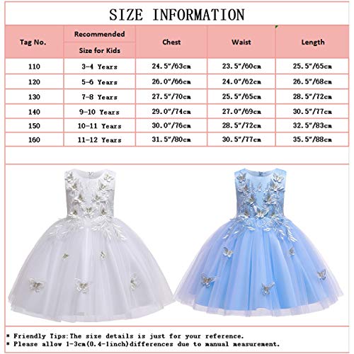 から厳選した 3 12t ボールガウン フラワーガール ウェディング ページェント 誕生日 プリンセス刺繍 バタフライドレス リトル ビッグガールズ Myrisam ワンピース チュニック