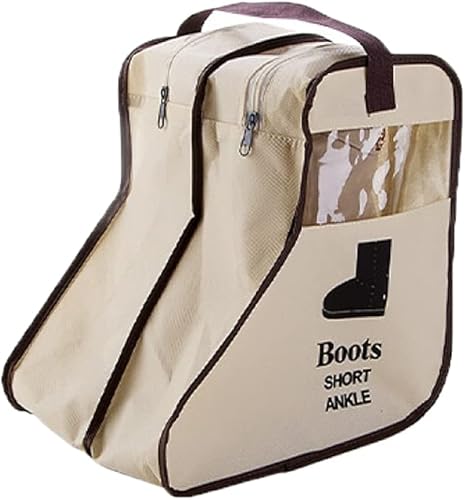 WITERY Bolsa de zapatos para botas, organizador de viaje, cubo de almacenamiento, portátil, impermeable, organizador de bolsas para zapatos, bolsa