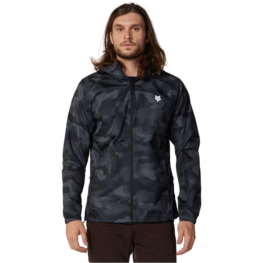 Fox Racing Men's Fox Head Camo Windbreaker