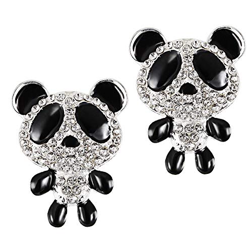 Car Air Vent Clip Charms 2 PCS Car Vent Diffuser Car Vent Decoration Car Aromatherapy Essential Oil Diffuser Vent Clip Women Fashion Charms Car Bling Accessories Gift , AMind (2PCS Panda)
