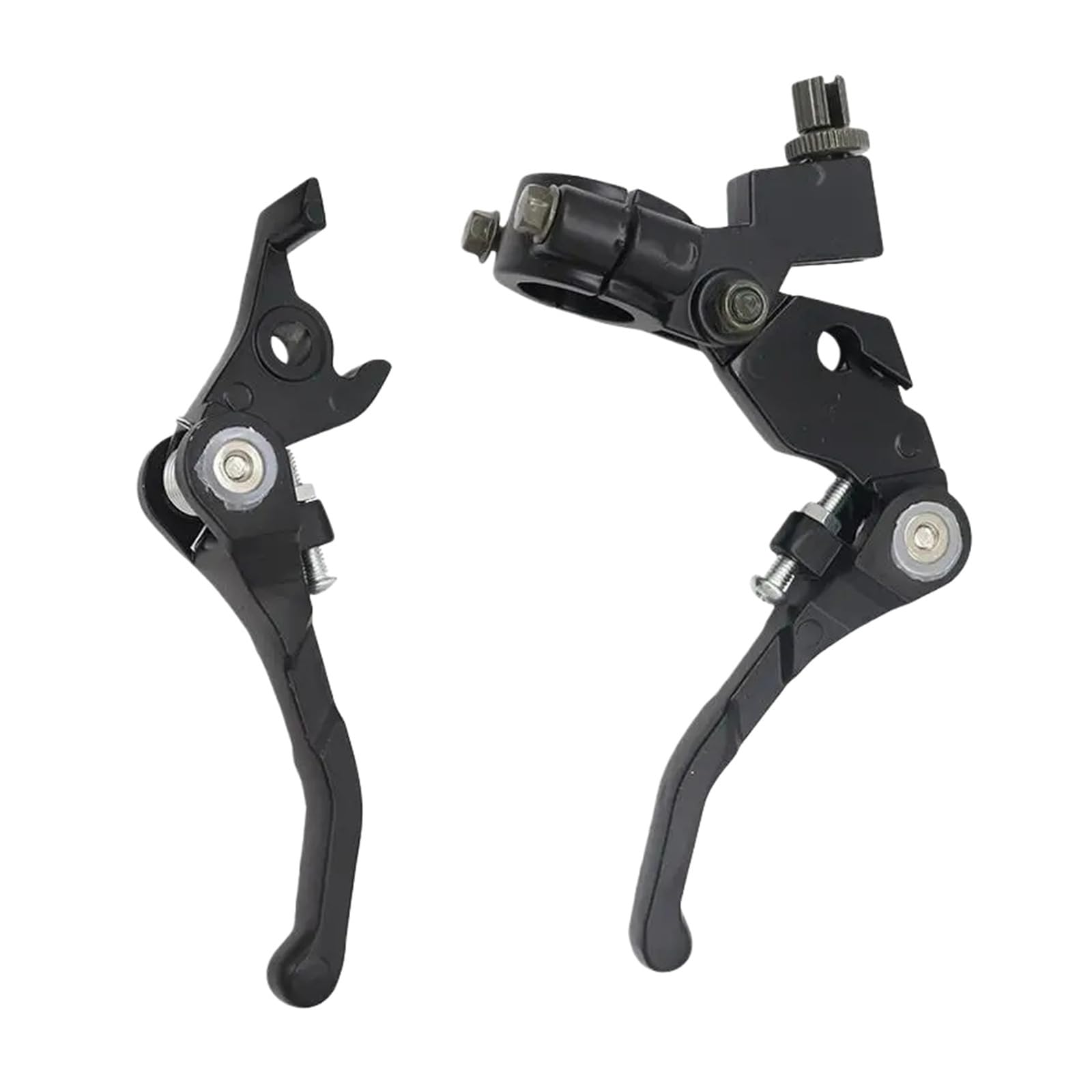 Alinng Black A Set Clutch Brake Lever Handle Folding Alloy Brake Clutch Levers For 50Cc 70Cc 90Cc 110Cc 125Cc 140Cc 150Cc 160Cc Pitdirt Bike Ssr Ycf Atomik Kayo