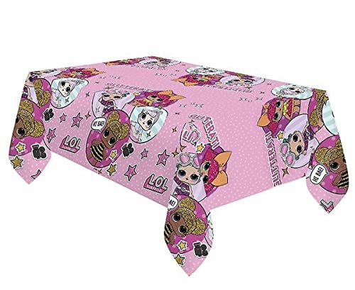 PROCOS 33704 LOL - Mantel de plástico Sorpresa Glam (120x180 cm)