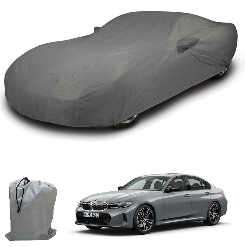 Image of ARCUATE Triple Layer Custom fit Car Body Cover for BMW M 340i |Top Layer Dustrproof | Middle Layer Waterproof | Bottom Layer Scratch Protection | Outdoor Indoor Fabric