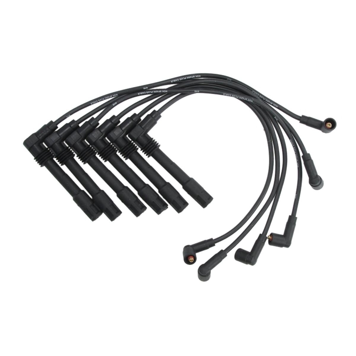 NGK 2555 Zündleitungssatz - 6 Zündkabel Blau Für Mitsubishi Galant