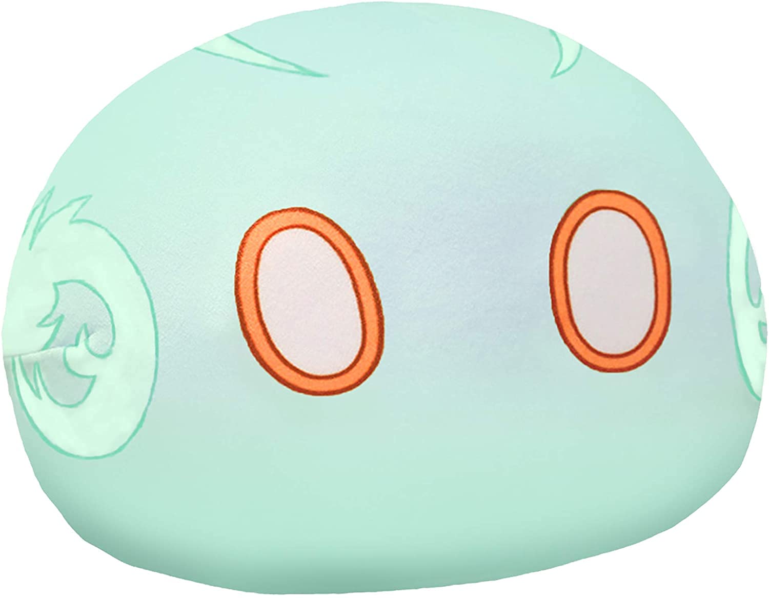 DTREE 11.8” Genshin Impact Slime Throw Pillow Monster Plush Pillows Wind Plushie Stuffed Soft Cushion Cosplay Props for Game Fans (Wind, 11.8 inch)