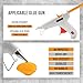 MATUFF 32 Pcs Dent Repair Glue Sticks, 0.43” Dia x 8” Long Yellow Hot Glue Sticks, Paintless Dent Repair Tool Kit PDR Glue Sticks for Craft Gun and Car Body Repair Dent Remover Tool