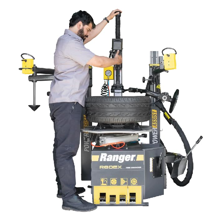 Ranger - R80EX - Tire Changer with Dual Assist, Tilt Back Tower