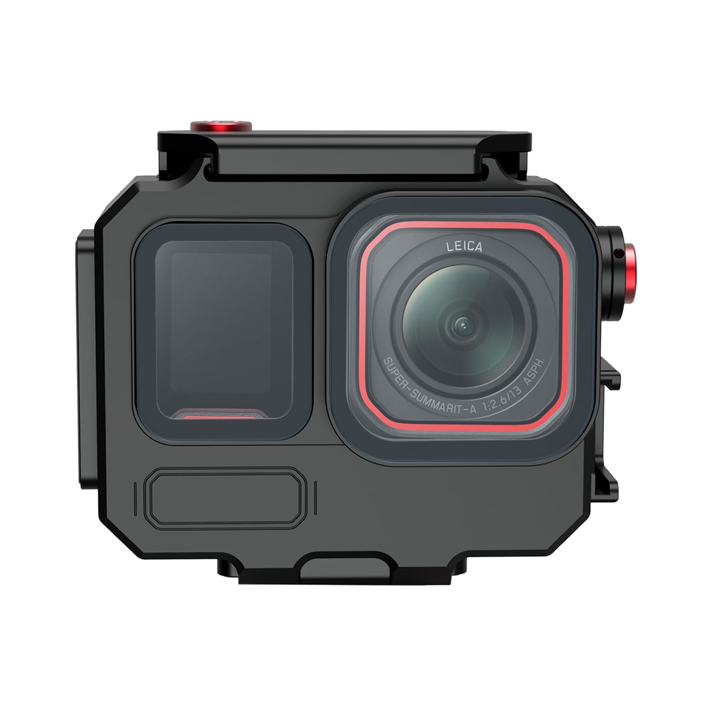 Custodia impermeabile in alluminio da 80 m per Ace Pro/Ace Pro 2, custodia per fotocamera con adattatore magnetico, custodia protettiva per fotocamera subacquea (solo custodia subacquea)