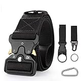 Schwere Cobra Gürtelschnalle - Die Gürtelschnalle Tactical Belt wurde mit einem festen Zinklegierungsmaterial und einer dauerhaften Textur befestigt, um die Hose an Ort und Stelle zu halten. Lösen Sie den Gürtel mit einer einfachen Presse.
