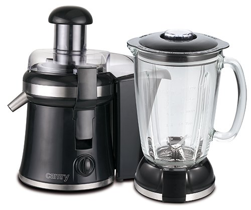 Preisvergleich Produktbild Camry CR 4053 Entsafter + Blender 2in1 800W Pulsfunktion