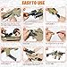 Realistic Toy Toy Gun Blaster, Soft Bullet Toy Dart Hand Gun Soft Bullet Pistol Foam Shell ejecting Blasters, with 2 Clips, Gifts for Boys Girls Adults Age 8+