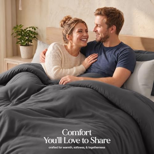 Image of Utopia Bedding 2 Pc Twin Comforter Set, All Season Bedding, Grey