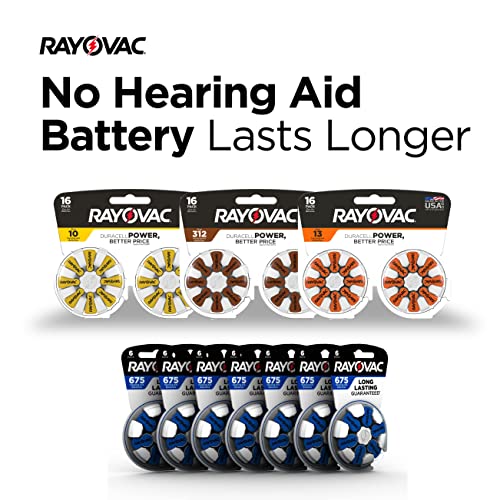Rayovac 312-16 Hearing Aid Batteries Size 312 thumb #1