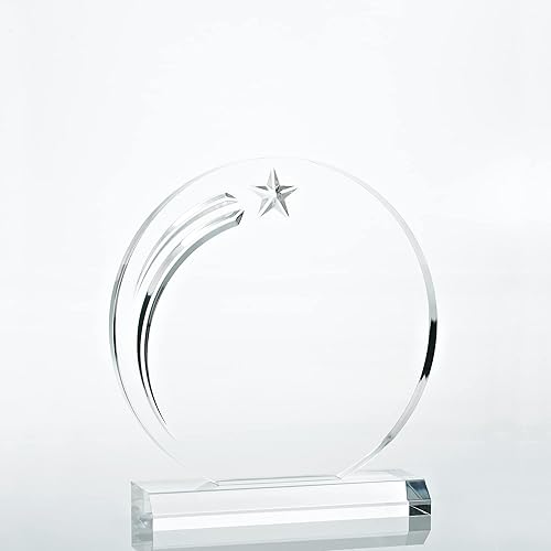 Miniatura 5 de Trofeo grabado personalizado - Acrílico - Estrella fugaz - Premio para empleados - Añadir su logotipo