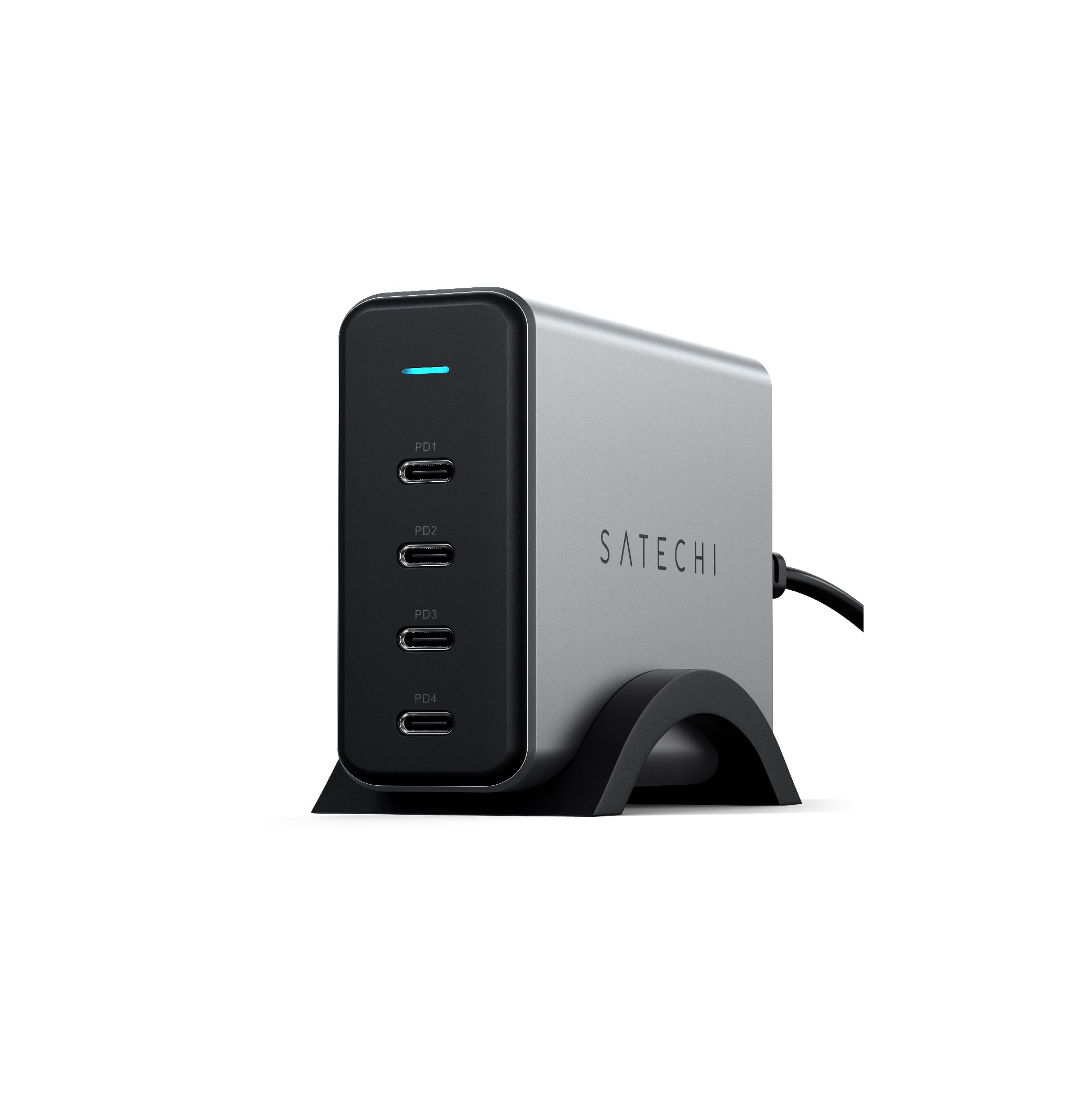 Satechi 165W USB C 4-Port GaN Charging Station, 4 USB-C PD, Laptop