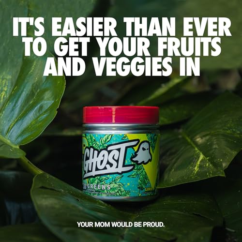 GHOST Greens Powder, Guava Berry - 30 Servings - 19 Superfood Greens & Reds Powder, Fruits, Vegetables, Spirulina, & Chlorella, Prebiotics, 10 Billion CFU Probiotic & Digestive Enzymes - Gluten-Free - Image 3