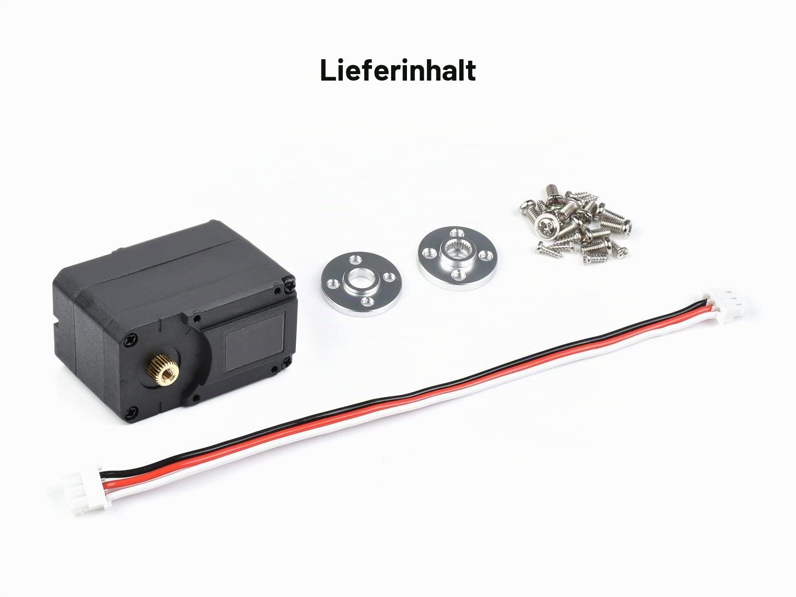 Waveshare 30KG Serial Bus Servo High Precision and Torque with Programmable 360 Degrees Magnetic Encoder Two-Way Feedback Servo/Motor Mode Switchable