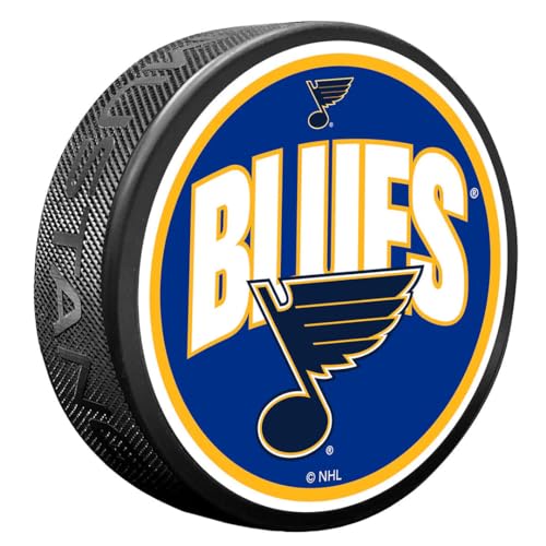 Sports Decor St. Louis Blues Puck | Wordmark