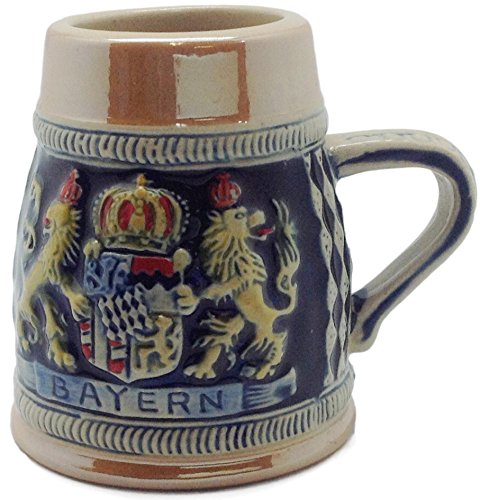 Essence of Europe Gifts Engraved Beer Stein: Bayern Crown Shot