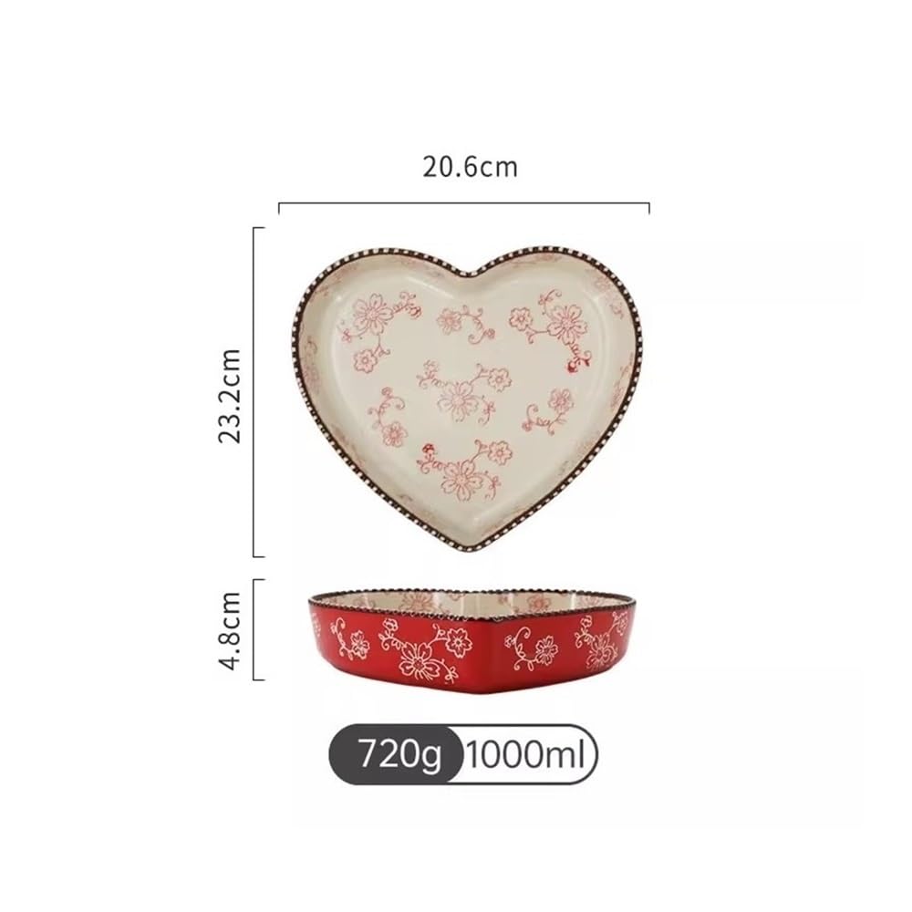Forma do pieczenia, 1000 ml Kreatywna, nieprzywierająca płyta do pieczenia w piekarniku, ceramiczna, szeroka, makaronowa(Green)