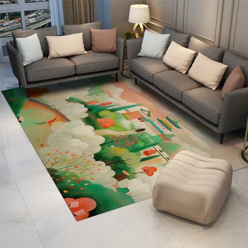 Tapis moelleux moderne pour chambre froide isolant et facile à nettoyer - 3