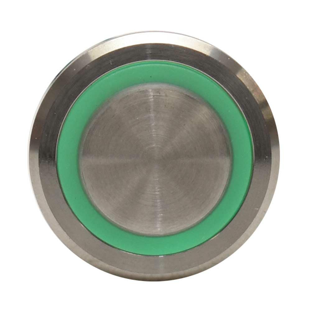 ITW Boat Push Button Switch 58M-A12G12 | 12V Illuminated Momentary