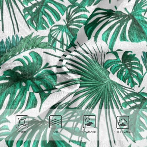 Boys' Exclusive Briefs Toddler Underwear 95% Combed Cotton Boxerbriefs 2T Tropical Leaf Pattern 823