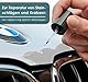 King Kong State Lackstift - WEIß GLÄNZEND - 1-Schicht-Lack zur Ausbesserung von Steinschlägen und Kratzern am Auto (GLANZ)