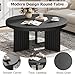 IDEALHOUSE Round Coffee Table, 33.5