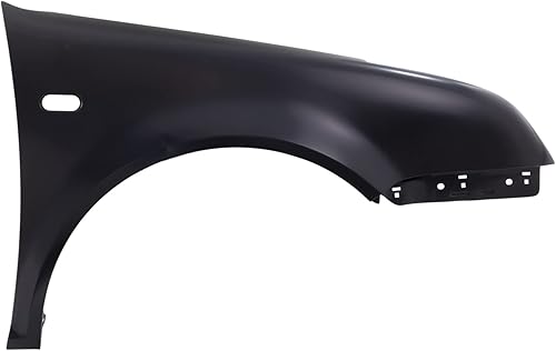 CarPartsDepot Guardabarros delantero derecho del lado del pasajero con orificio de lámpara lateral compatible con Volkswagen Jetta New Body Style 4