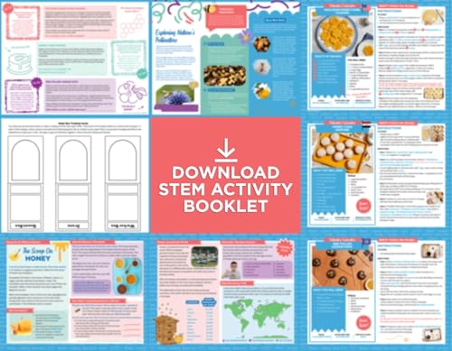 BāKIT Box Hexagon Honeycomb Sugar Cookie Decorating Kit - Homeschool Curriculum Geometry Kids Activities Baking Kit - STEM Birthday Gifts for Boys & Girls - Image 4