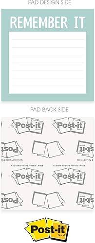 Miniatura 3 de Colorful to Do - Juego de 6 blocs de notas adhesivas inspiradoras y reposicionables, 3 x 3 pulgadas, fabricado en los Estados Unidos